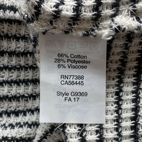 MADEWELL Mile(s) Funnel Neck Top Striped - Picture 9 of 10